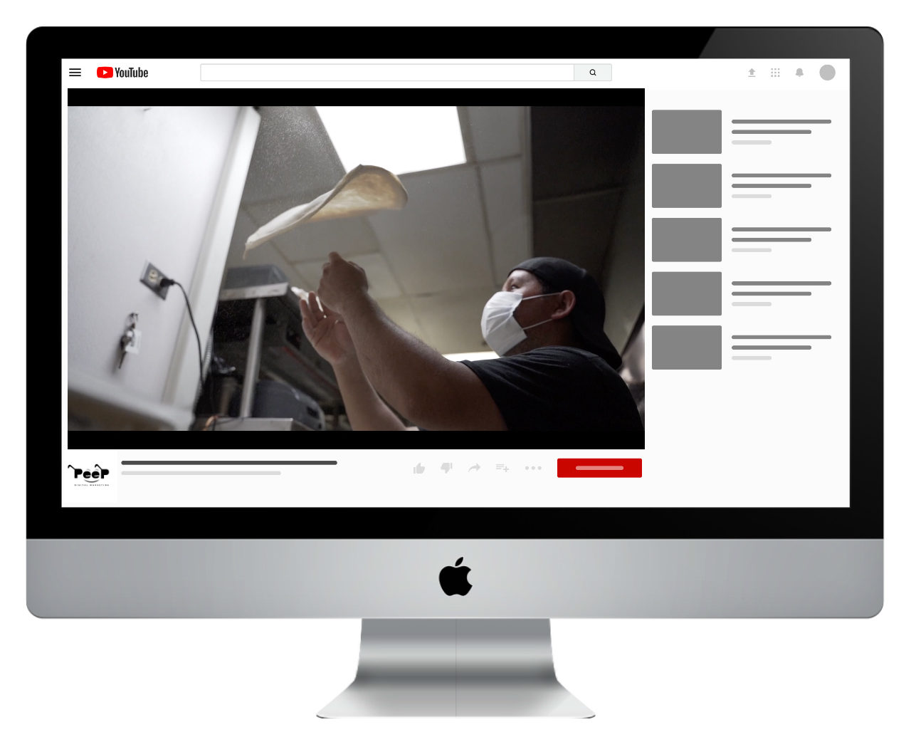 VIDEO PRODUCTION – PRODUCTS PAGE